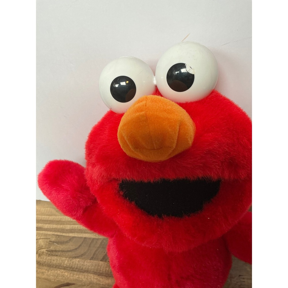 Vintage 1995 Tyco Tickle Me Elmo Plush Working Tested Sesame Street Jim Henson - Picture 3 of 5